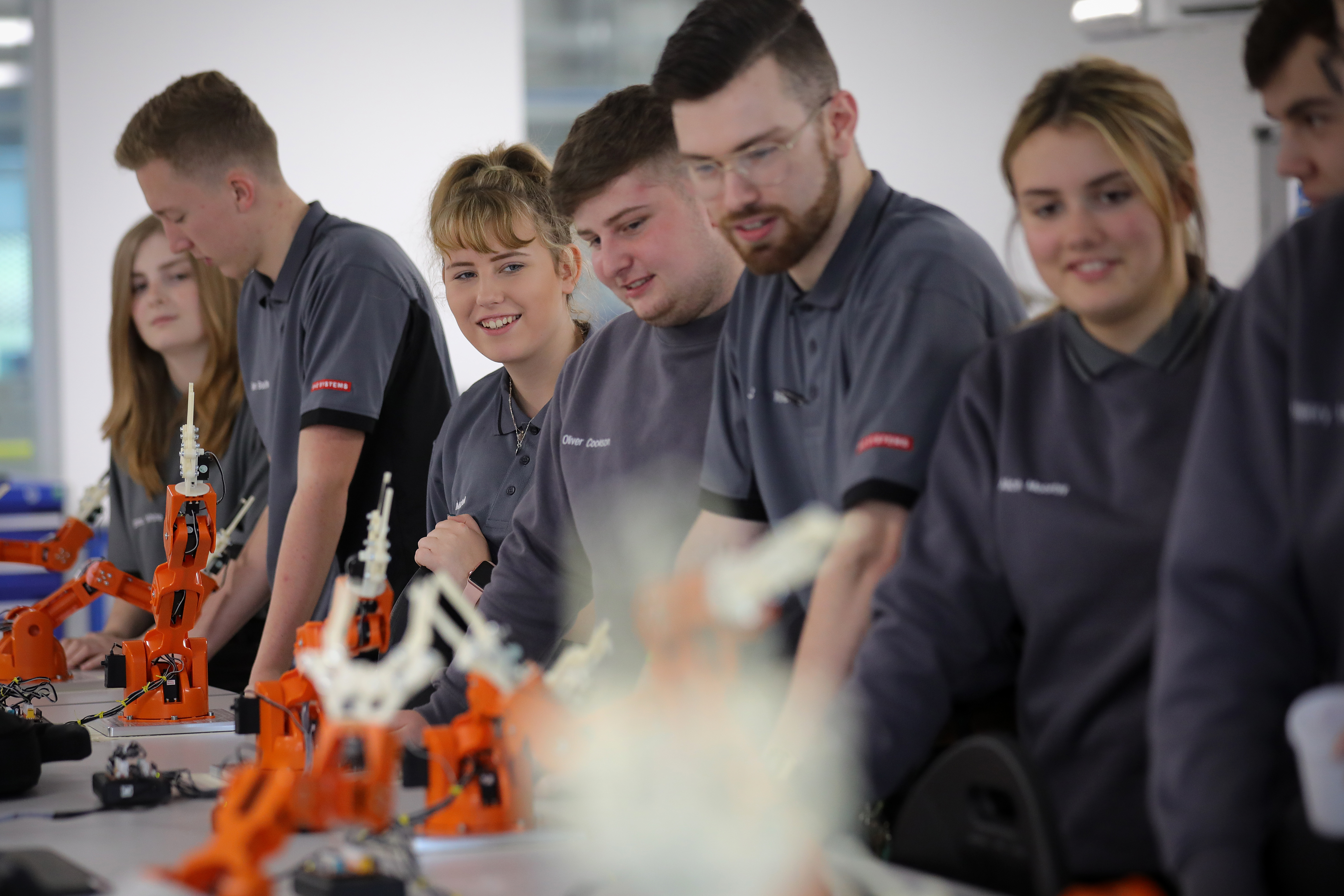 Group of employees