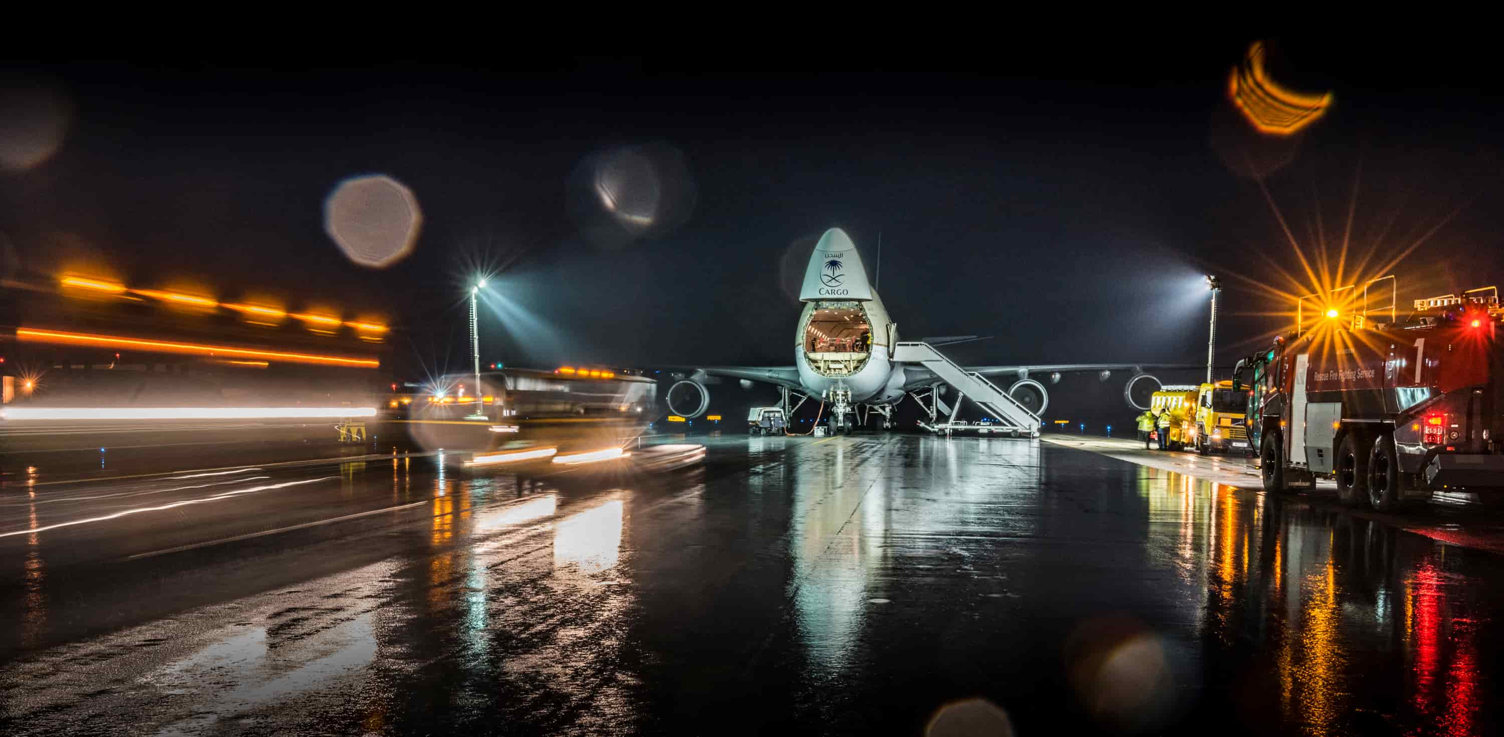 Plane on a runway